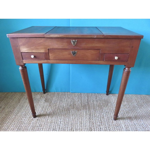 Toletta vintage in legno massello di ciliegio, Francia, anni 1770