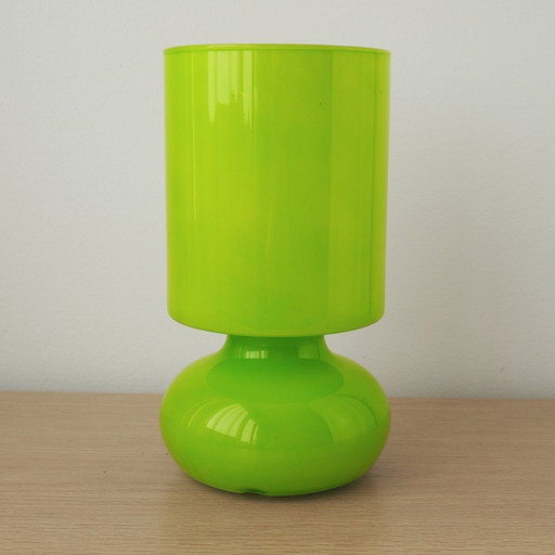 1990S Ikea Lykta Table Lamp In Bright Apple Green