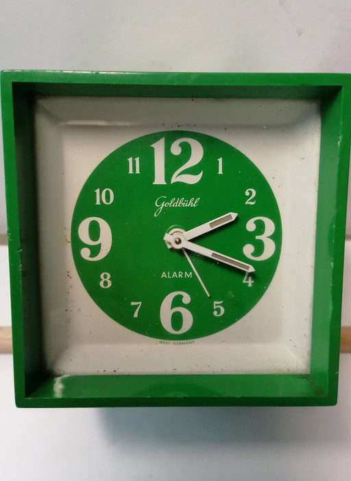 Goldbuhl Vintage 1970s Alarm Clock