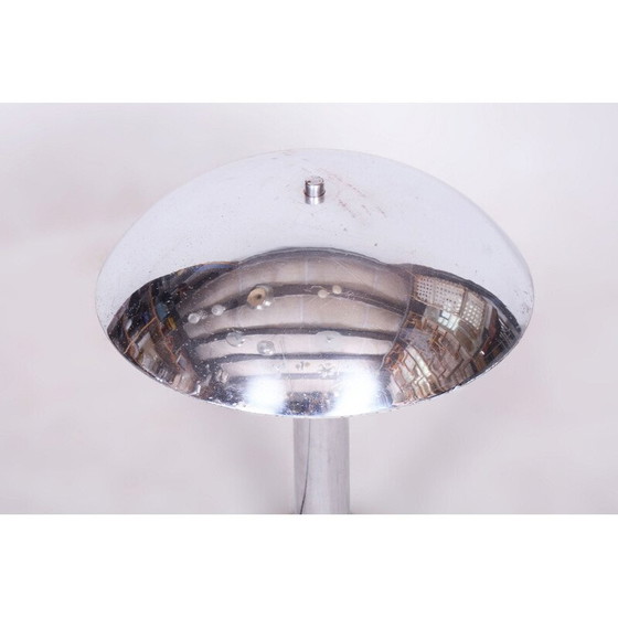 Image 1 of Vintage Art Deco table lamp in chrome steel for Napako, Czechoslovakia 1939