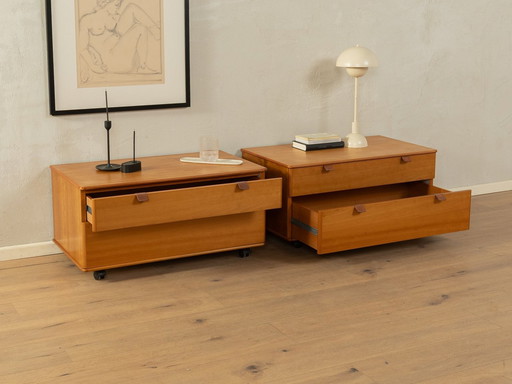 70S Chests Of Drawers On Wheels By Peter Maly