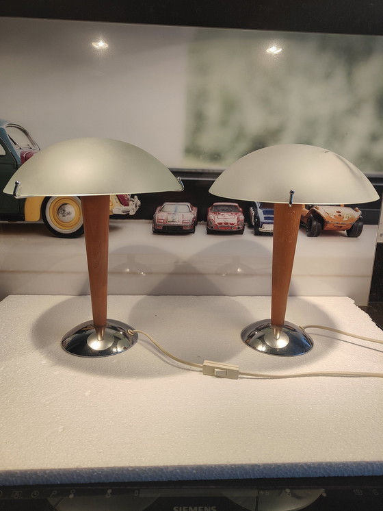 Image 1 of Bellissimo set vintage anni '80 Ikea lampada a fungo tipo Kvintol B9503