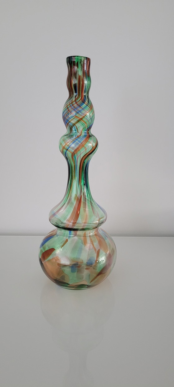 Image 1 of Hand Blown Vase