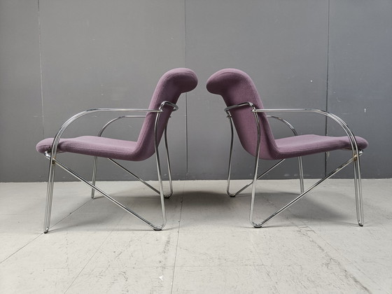 Image 1 of Sillones daneses de Alfred Hofmann para Gispen/Labofa - Década de 1970 - Juego de 5