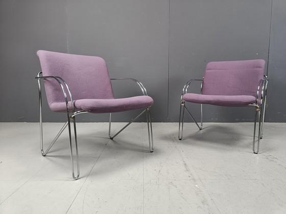 Image 1 of Sillones daneses de Alfred Hofmann para Gispen/Labofa - Década de 1970 - Juego de 5