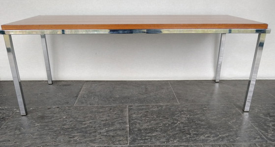 Image 1 of Tavolino da caffè vintage con piano reversibile