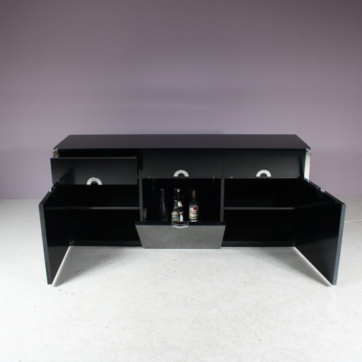 3-Unit Sideboard by Willy Rizzo for Mario Sabot, Italy 1970