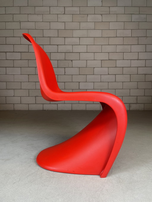 4x Vitra Verner Panton S chair red