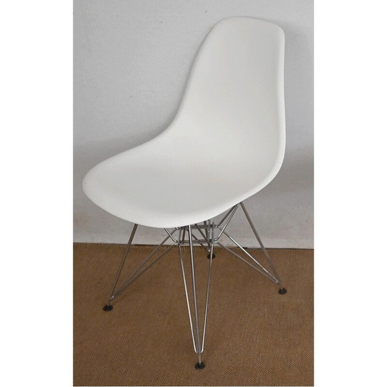 Image 1 of Set of 6 vintage Dsr chairs in chrome and chrome steel by Ray and Charles Eames for Vitra, 1960s