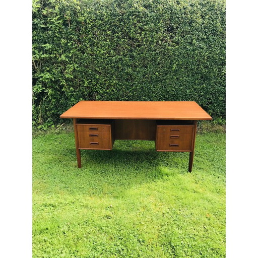 Dansk Mobel teak vintage desk, 1970s