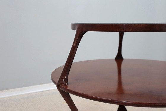 Image 1 of Occasional Round Coffee Table 1950S