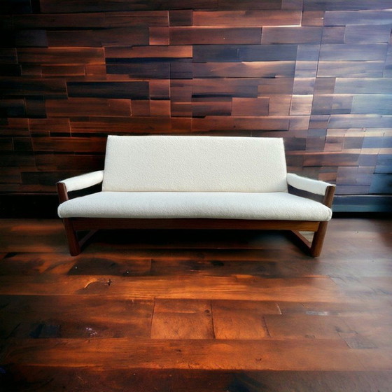 Image 1 of Mid century Guy Rogers afromosia sofa