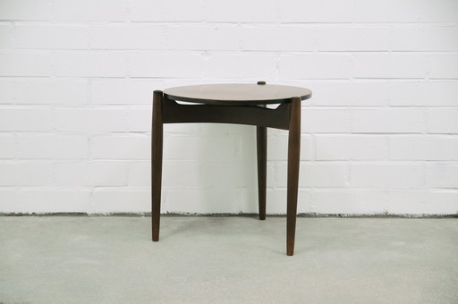 Round Wooden Side Table