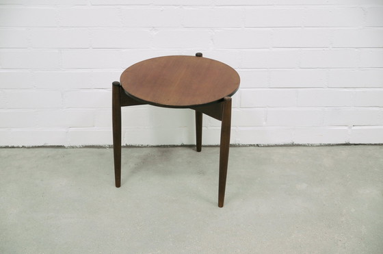 Image 1 of Round Wooden Side Table