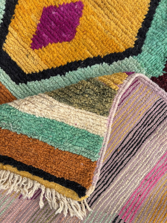 Image 1 of Arc-En-Ciel / Berber Moroccan Wool Rug 155X270 Cm