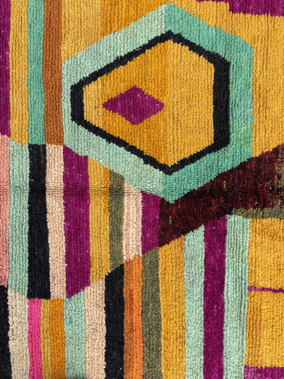 Image 1 of Arc-En-Ciel / Berber Moroccan Wool Rug 155X270 Cm