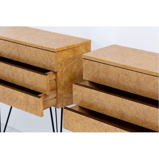 Image 1 of Vintage wood chest of drawers, Italy 1950s