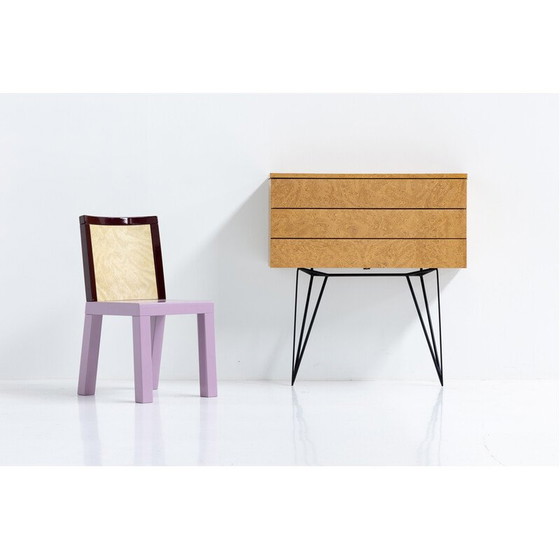 Image 1 of Vintage wood chest of drawers, Italy 1950s