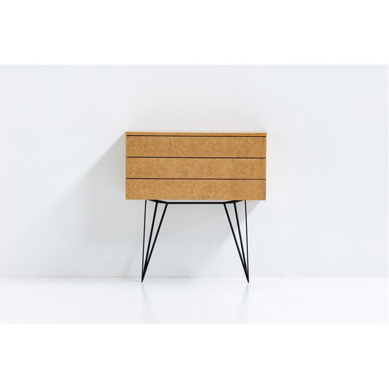 Image 1 of Vintage wood chest of drawers, Italy 1950s