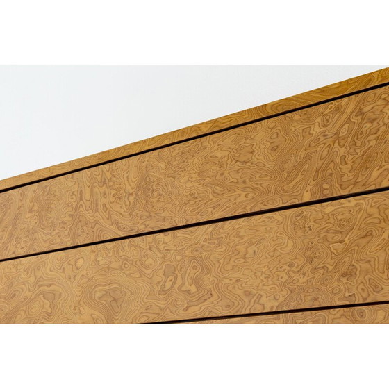 Image 1 of Vintage wood chest of drawers, Italy 1950s