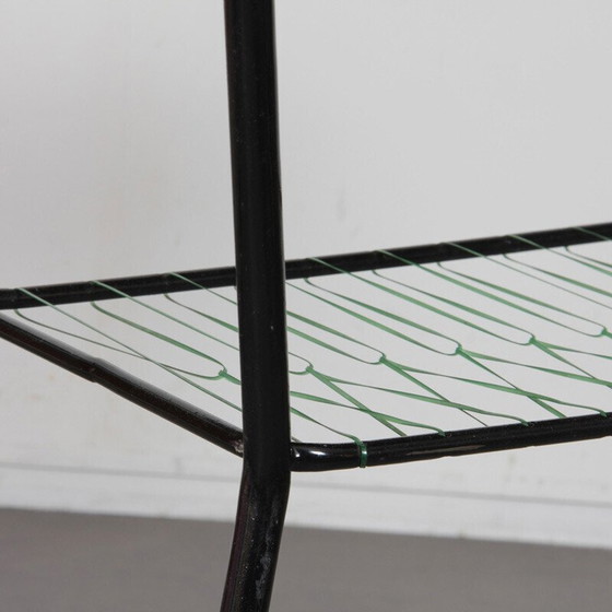 Image 1 of Vintage metal and wood table, 1960