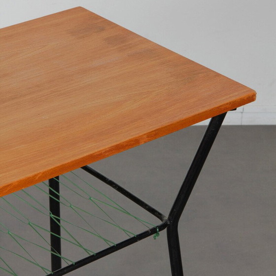 Image 1 of Vintage metal and wood table, 1960