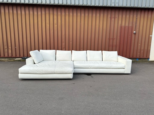 Zgan Minotti Hamilton | White Leather | Np: €30,000