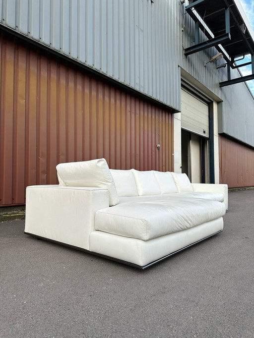 Zgan Minotti Hamilton | White Leather | Np: €30,000