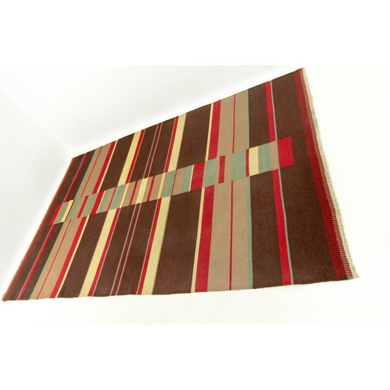 Image 1 of Vintage Abstract Modernist Carpet by Antonin Kybal, 1948