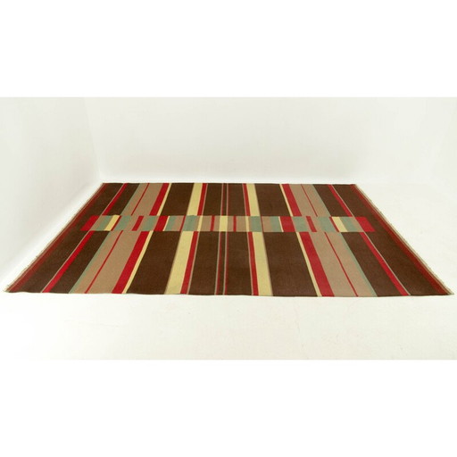 Vintage Abstract Modernist Carpet by Antonin Kybal, 1948