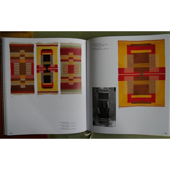 Image 1 of Vintage Abstract Modernist Carpet by Antonin Kybal, 1948