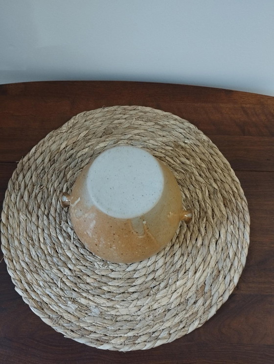 Image 1 of Grande pentola antica in gres smaltato - Decorazione autentica e vintage