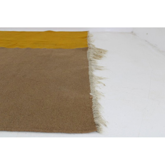 Image 1 of Vintage wool abstract rug, Czechoslovakia 1960s