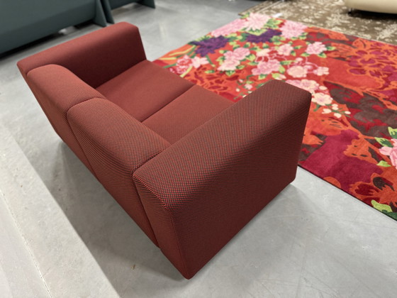 Image 1 of Gelderland 430 Cube Sofa 2 Seater Grape Fabric 16