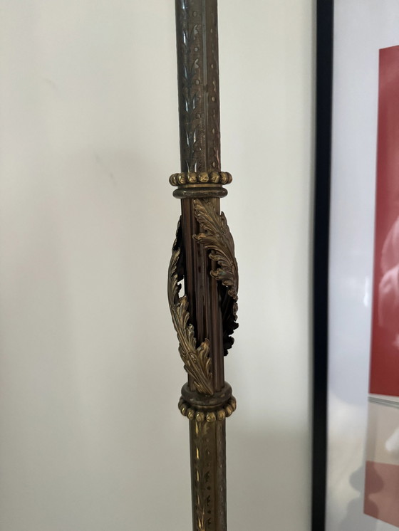 Image 1 of Lampada da terra vintage con dettagli