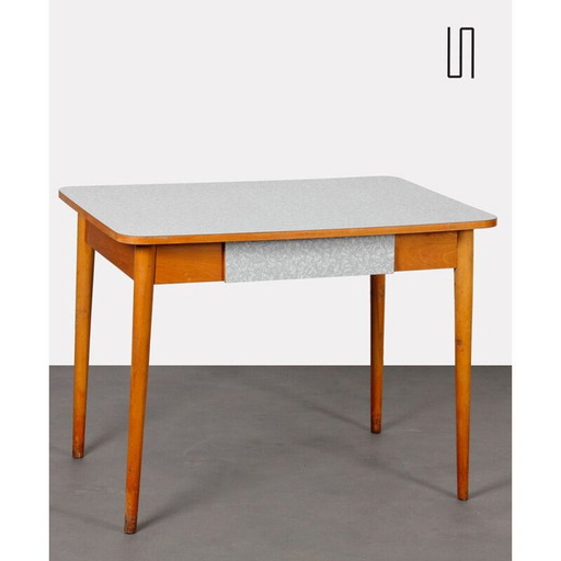 Czech vintage formica table, 1960