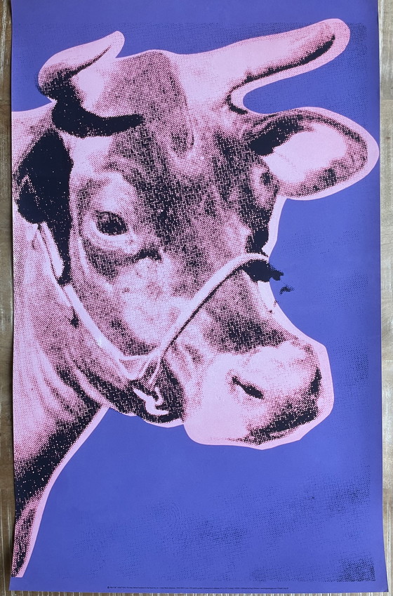 Image 1 of Andy Warhol after (1928-1987), Cow, 1976 (pink&purple), Copyright 2013 The Andy Warhol Foundation for Visual Arts, Inc. Printed 