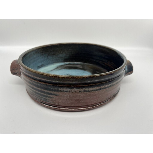 Vintage sandstone dish by Guibert Lamoura, 1970