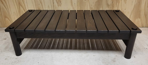 Brutalist Slatted Coffee Table