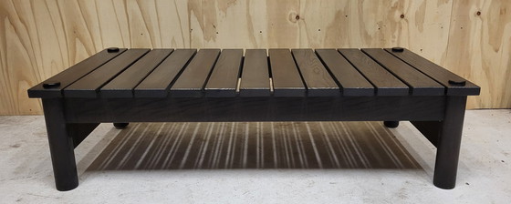 Image 1 of Brutalist Slatted Coffee Table