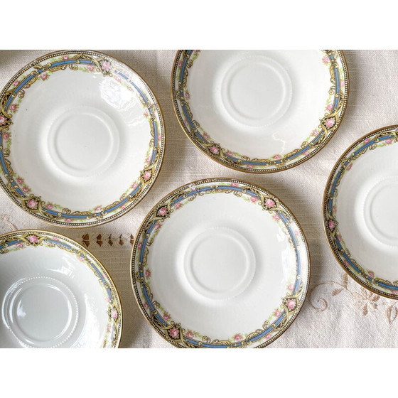 Image 1 of Vintage porcelain tea and coffee service for Chabrol et Poirier, France 1915