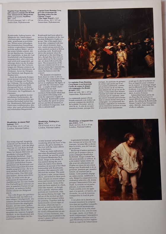 Image 1 of Taschen Rembrandt Posterbook