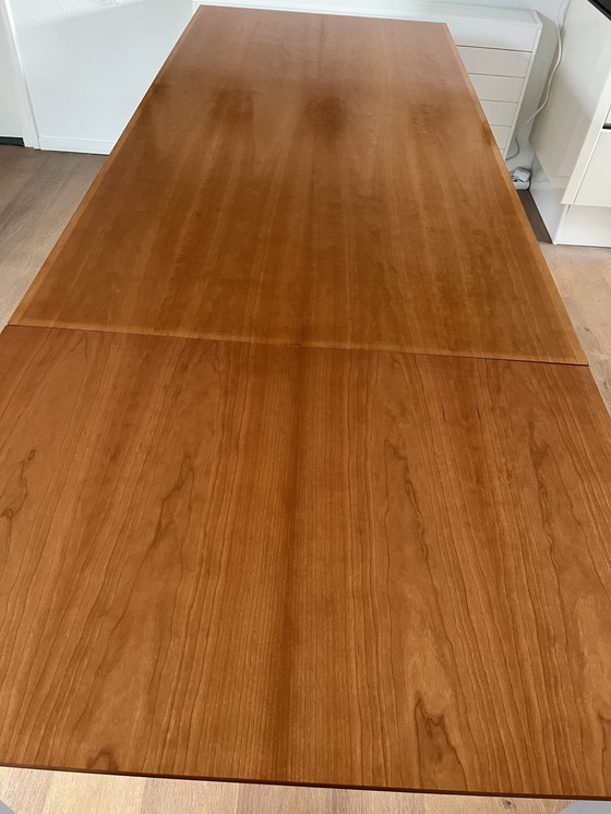 Image 1 of Arco Extendable Dining Table/Gathering Table With Cherrywood