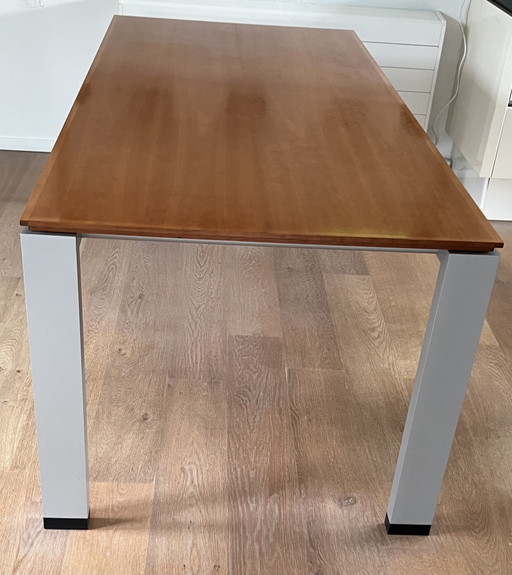 Arco Extendable Dining Table/Gathering Table With Cherrywood