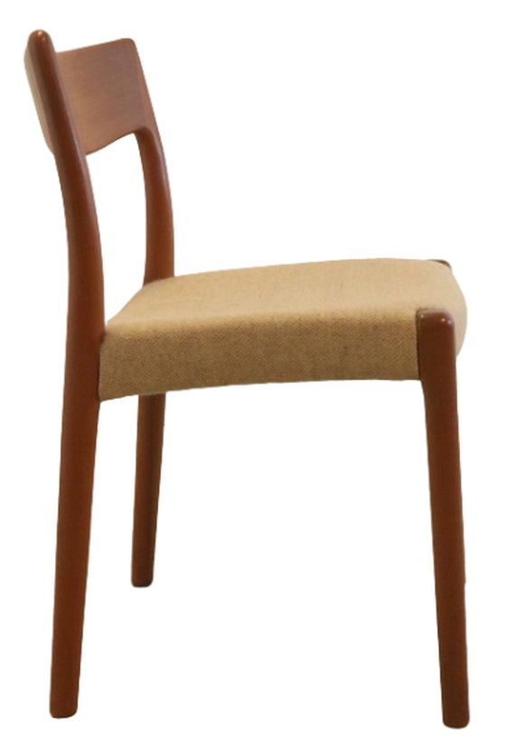 Image 1 of 4x Chaises de salle à manger danoises 'Borup' vintage