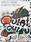 Quiri Quibu John Brossa – aankondiging Joan Miró
