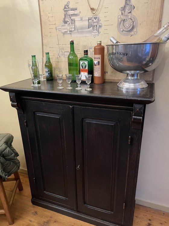 Image 1 of Kitchen cabinet Wall cabinet Barretje Beverage cabinet French