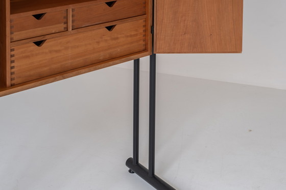 Image 1 of Rare wardrobe designed by Hadsten Träindustri and produced by Akuma, Denmark 1960s. 