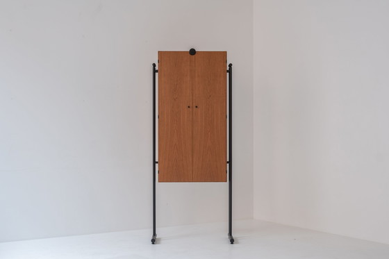 Image 1 of Rare wardrobe designed by Hadsten Träindustri and produced by Akuma, Denmark 1960s. 