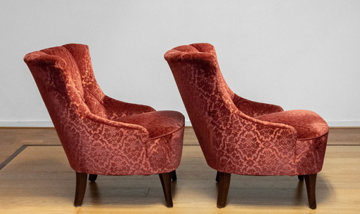 2x Slipper Club Armchairs Norway